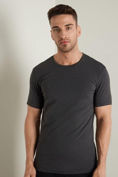 Grey Stretch T-Shirt, , large image number 0