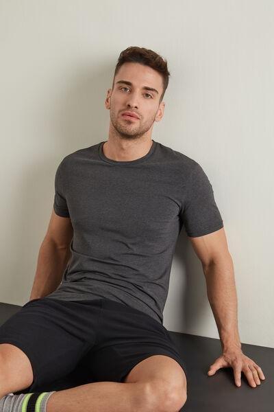 Grey Stretch T-Shirt, , large image number 1