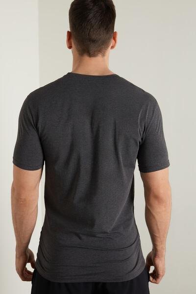 Grey Stretch T-Shirt, , large image number 2
