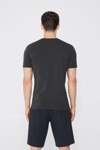Grey Stretch T-Shirt, , large image number 2