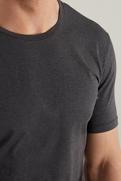 Grey Stretch T-Shirt, , large image number 3