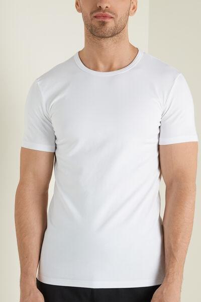 White Thermal Cotton Shirt, White, large image number 0