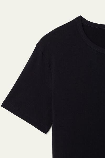 Blue Thermal Shirt, Deep Blue, large image number 5