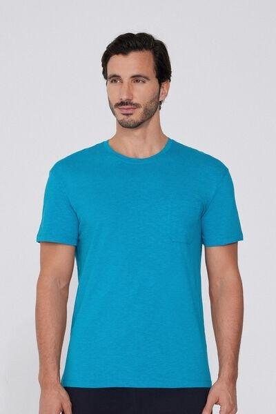 Green Pocket Detail T-Shirt, , large image number 0