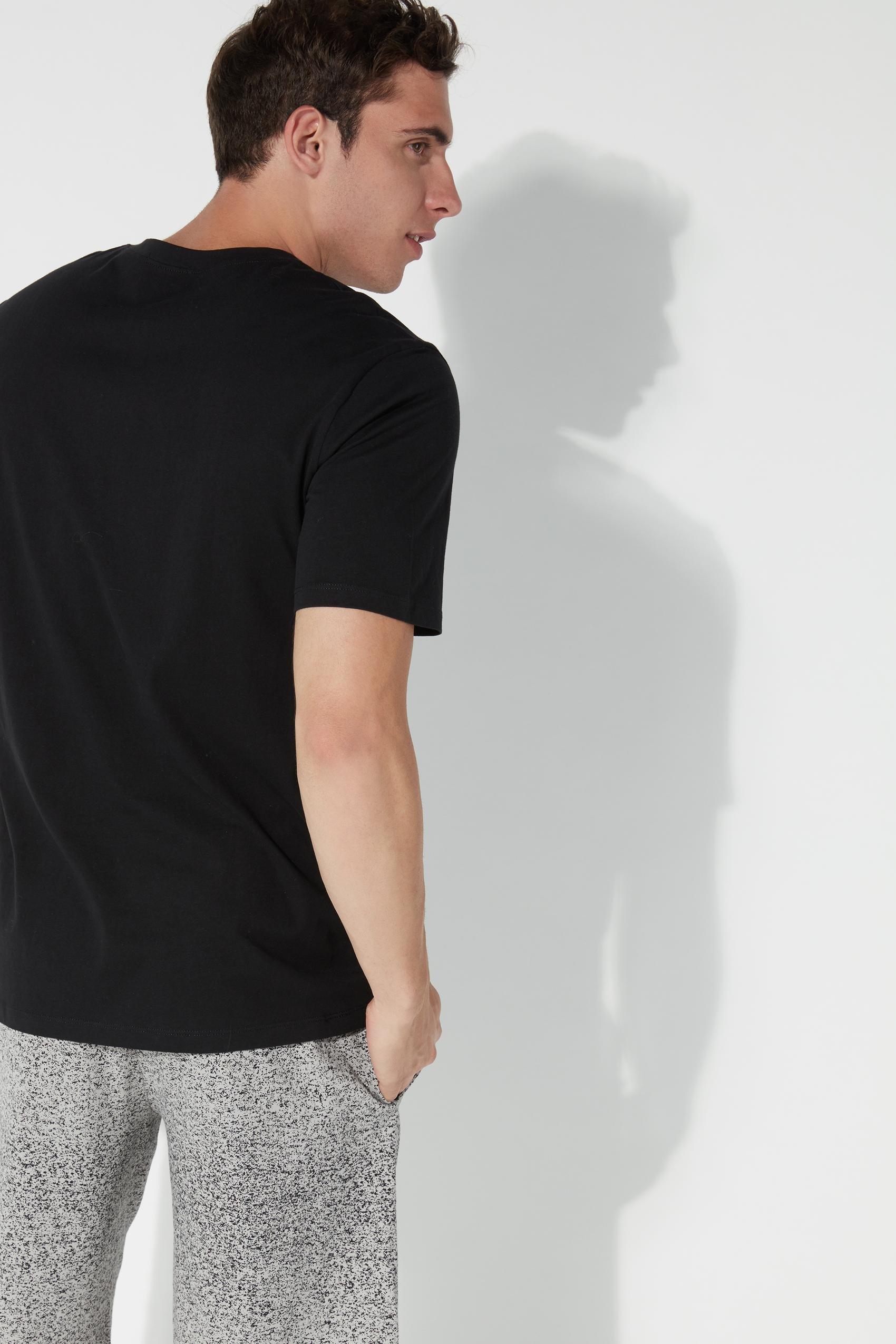 Black Oversized T-Shirt, , large image number 2