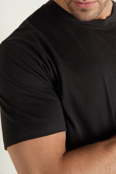 Black Oversized T-Shirt, , large image number 3