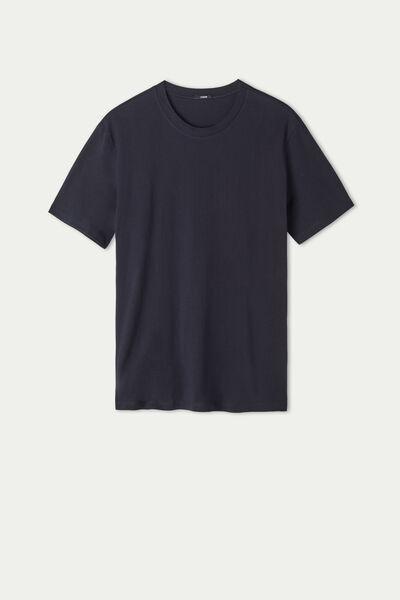Blue Oversized T-Shirt, , large image number 4
