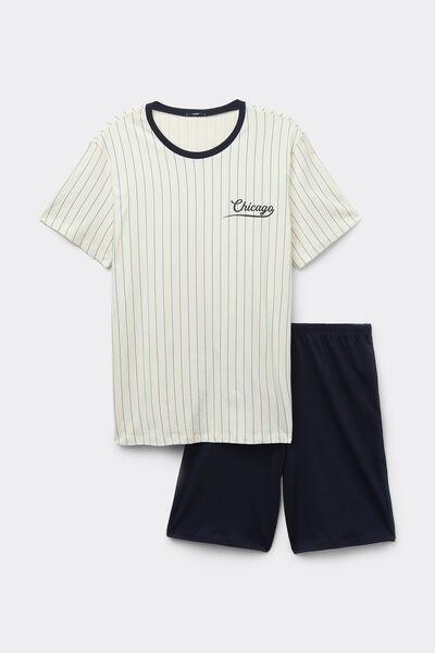 Multicolour Printed Pyjama Set, 5701_950W, large image number 3