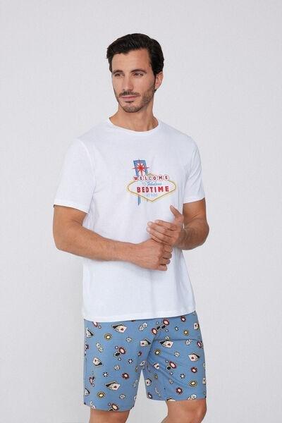 Multicolour Printed Pyjama Set, , large image number 0