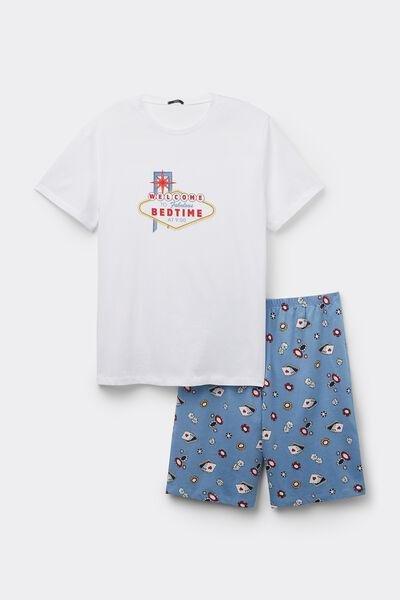 Multicolour Printed Pyjama Set, , large image number 3