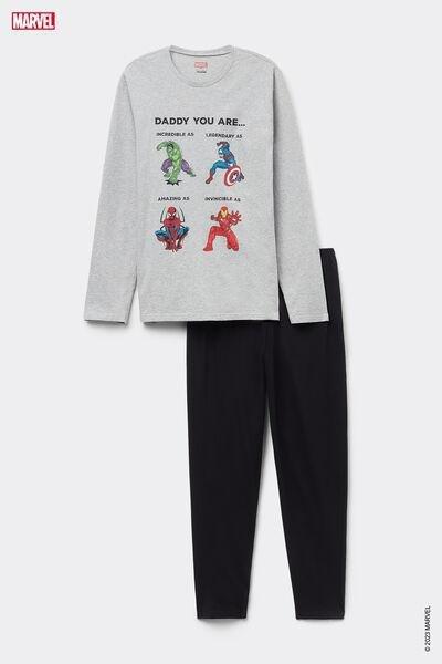 Multicolour Printed Pyjama Set, 5701_368Y, large image number 3