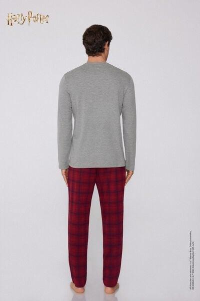 Grey / Red Harry Potter Patch Cotton Pyjama Set, 5701_970Y, medium