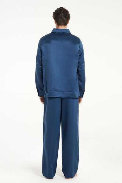 Tezenis - BLU CHIC Long Satin Pyjamas