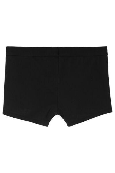 Black Stretch Cotton Boxer Brief, , large image number 12