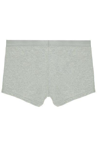 Grey Stretch Cotton Boxer Brief, , large image number 8