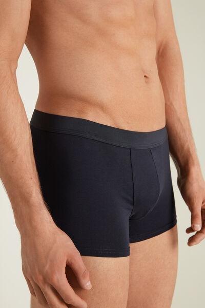 Navy Stretch Boxer Briefs, , large image number 3