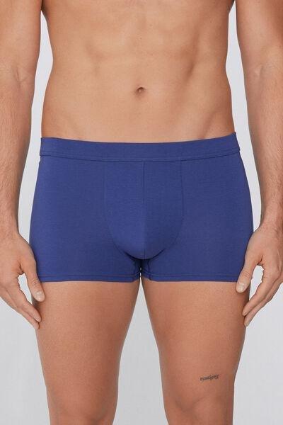 Blue Organic Stretch Cotton Boxers, 5701_540Y, large image number 1