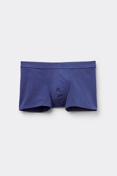 Blue Organic Stretch Cotton Boxers, 5701_540Y, large image number 3