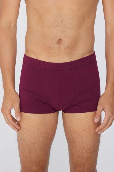 Burgundy Stretch Boxer Brief, , medium