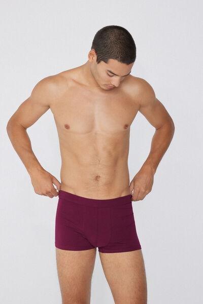 Burgundy Stretch Boxer Brief, , large image number 1