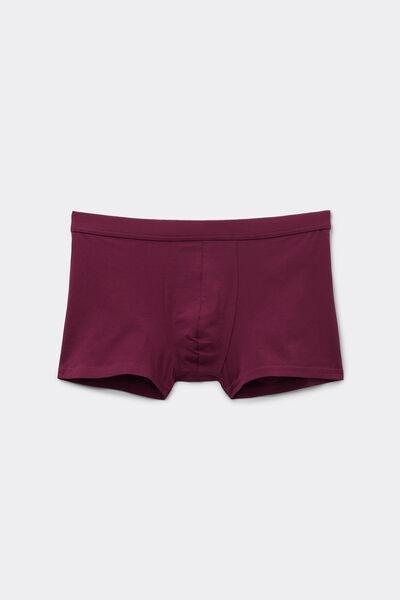 Burgundy Stretch Boxer Brief, , large image number 4