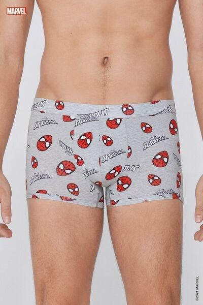 Grey Marvel Spider-Man Print Boxer Shorts, , large image number 1