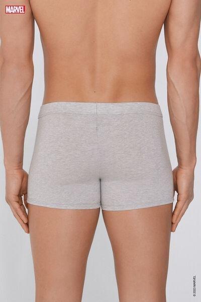 Grey Printed Boxers, , large image number 2