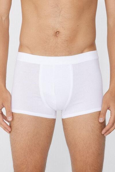 White Lightweight Boxers, White, medium