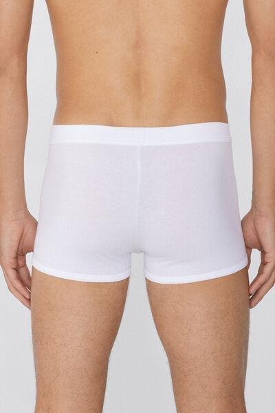 White Lightweight Boxers, White, medium