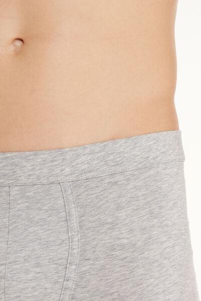 Gray Second Skin Lightweight Boxers, , large image number 3