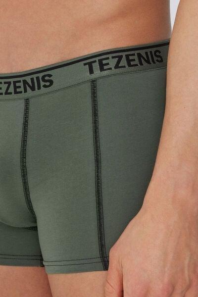 Green Contrasting Seams Boxers, 5701_387Y, large image number 2