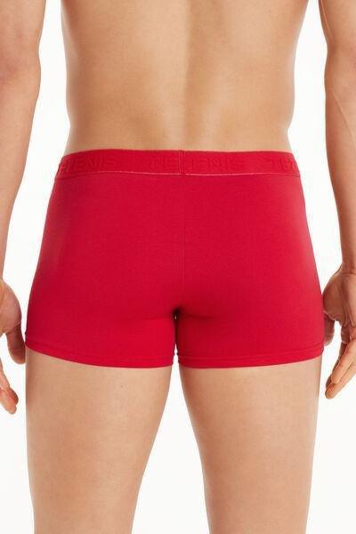 Tezenis - Red Printed Cotton Boxers