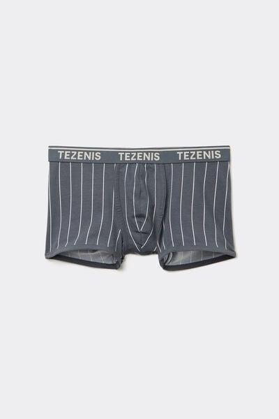 Grey Printed Boxers, 5701_629W, large image number 4