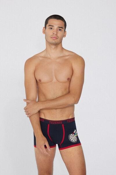 Multicolour Printed Stretch Boxers, 5701_936W, large image number 1