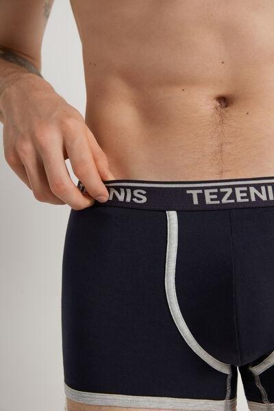 Navy Embroidered Boxers, , large image number 3