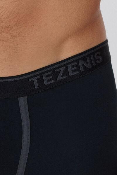 Black Embroidered Boxers, , large image number 5