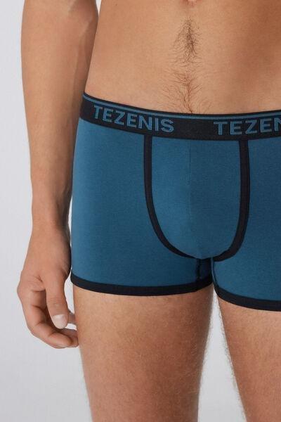 Blue Organic Cotton Boxers, 5701_792Y, large image number 3