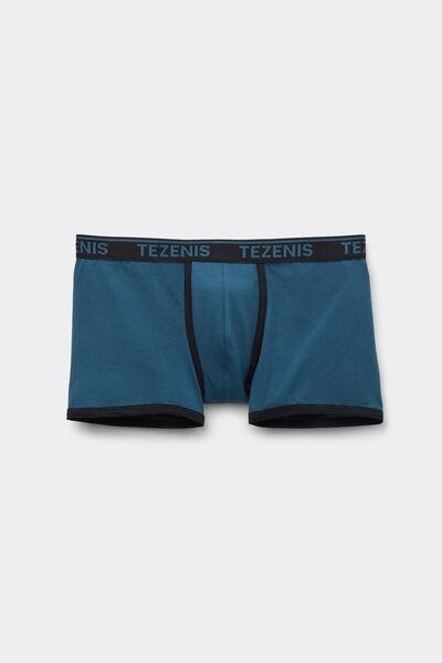 Blue Organic Cotton Boxers, 5701_792Y, large image number 4