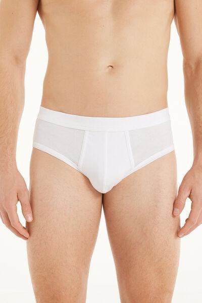 White Second Skin Briefs, , large image number 0