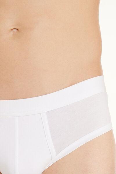White Second Skin Briefs, , large image number 3