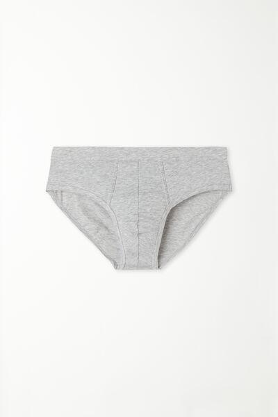 Grey Lightweight Briefs, , large image number 4