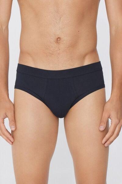 Navy Lightweight Briefs, Deep Blue, medium