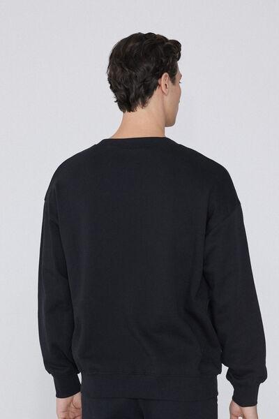 Black Long Sleeve Sweater, , large image number 2