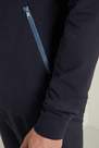 Tezenis - DARK BLUE/DARK GREY BLUE Hoodie with Contrasting Zips