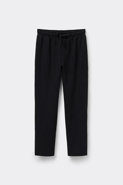 Black Superior Softness Long Pants, Black, large image number 4