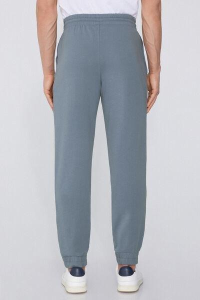 Grey Fleece Trousers, , large image number 2