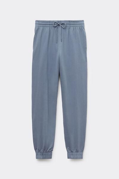 Grey Fleece Trousers, , large image number 4