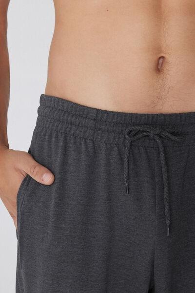 Grey Fleece Trousers, 5701_941W, medium