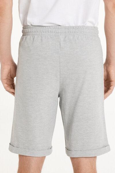 Grey Pique Shorts, , large image number 2