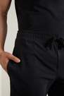Tezenis - Black Cotton Pique Shorts